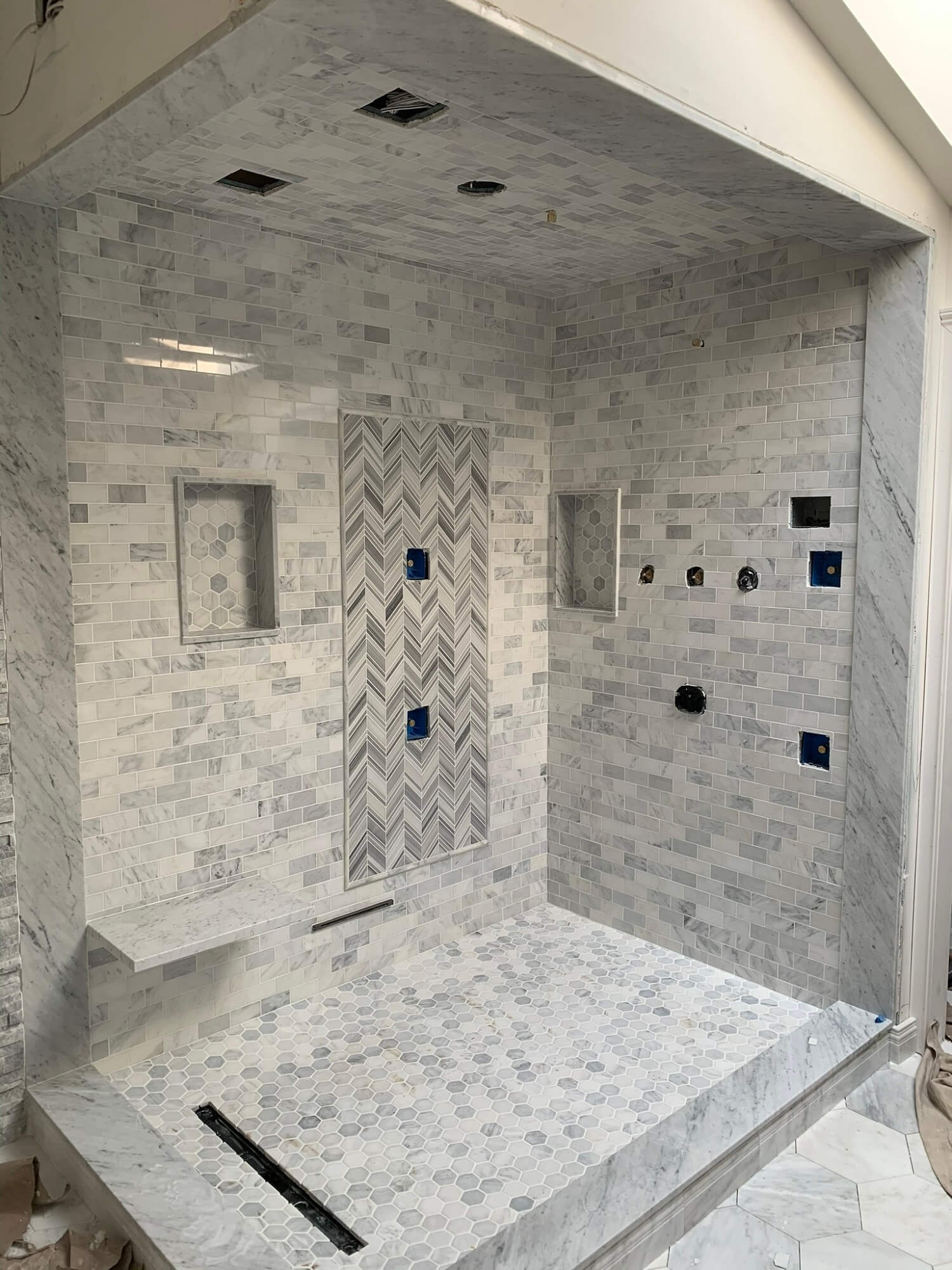 Woodbury Bathroom Tile Work 1
